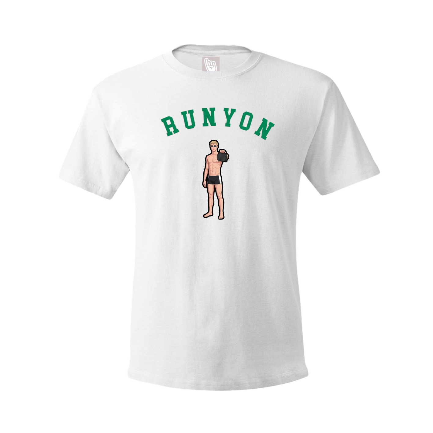 Youth Tee — Shirsey Arch in White