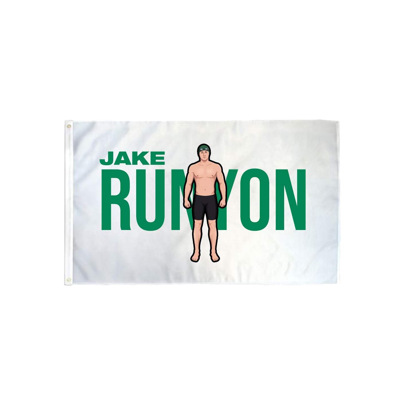 3x5 Flag — Player Name in Classic