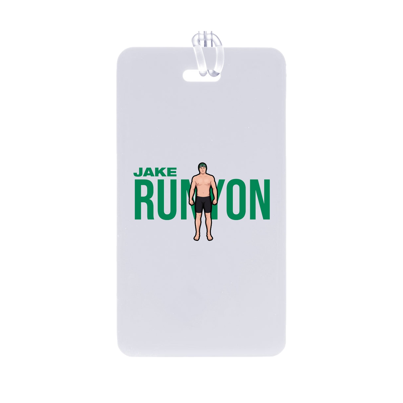 Bag Tag — Player Name in Classic