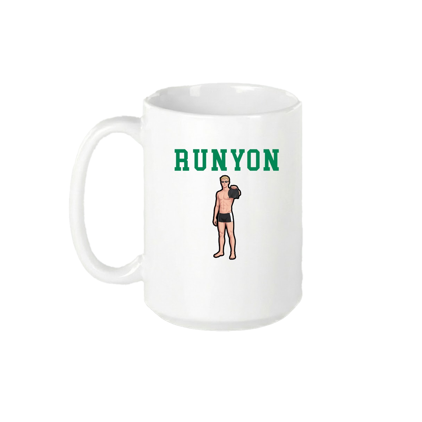 15oz Coffee Mug — Shirsey in White