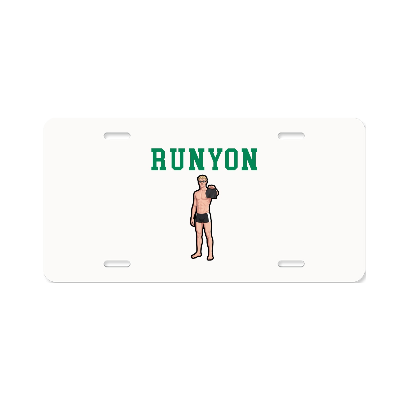 License Plate — Shirsey in Classic