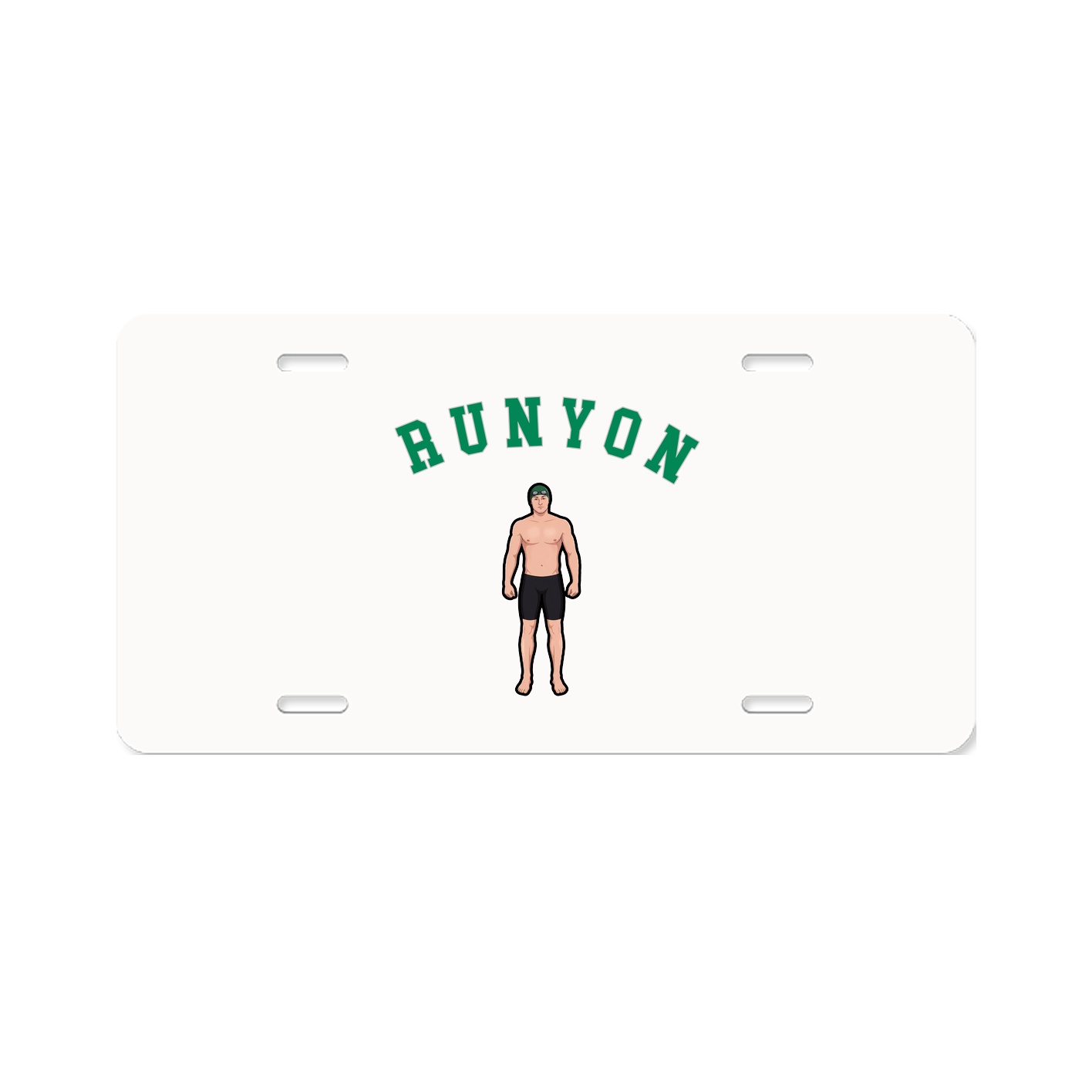 License Plate — Shirsey Arch in Classic