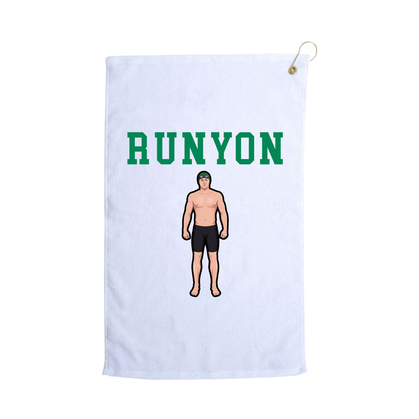 Golf Towel — Shirsey in White