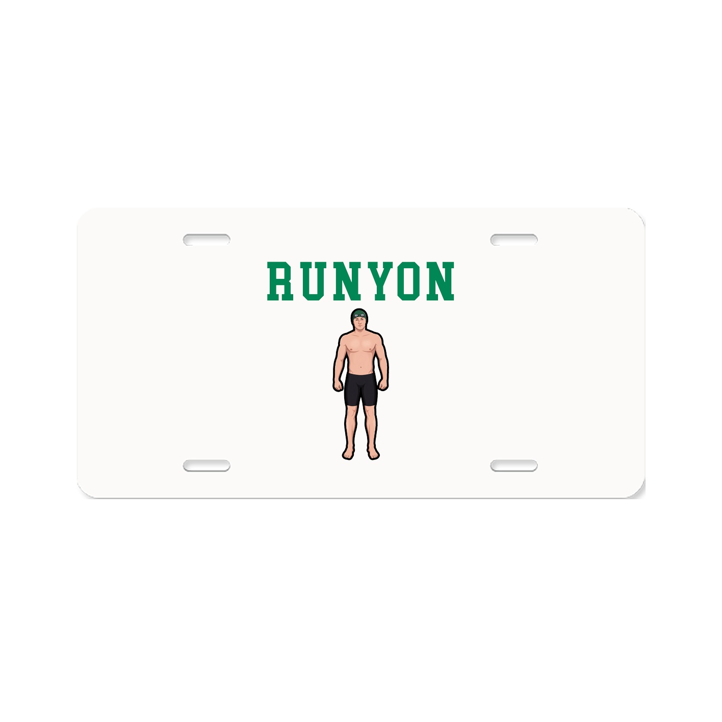License Plate — Shirsey in Classic