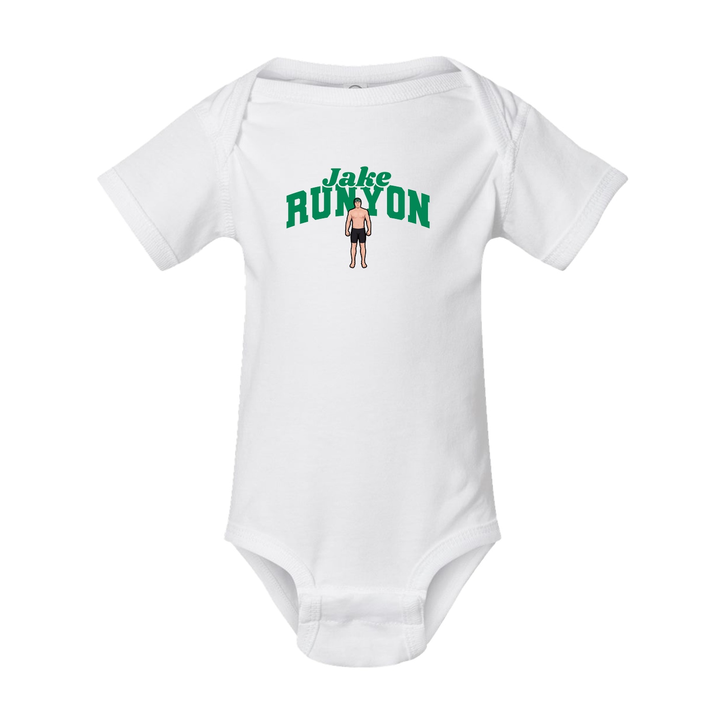Baby Onesie — Signature Arch in White