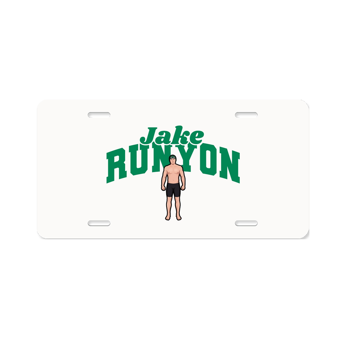License Plate — Signature Arch in Classic