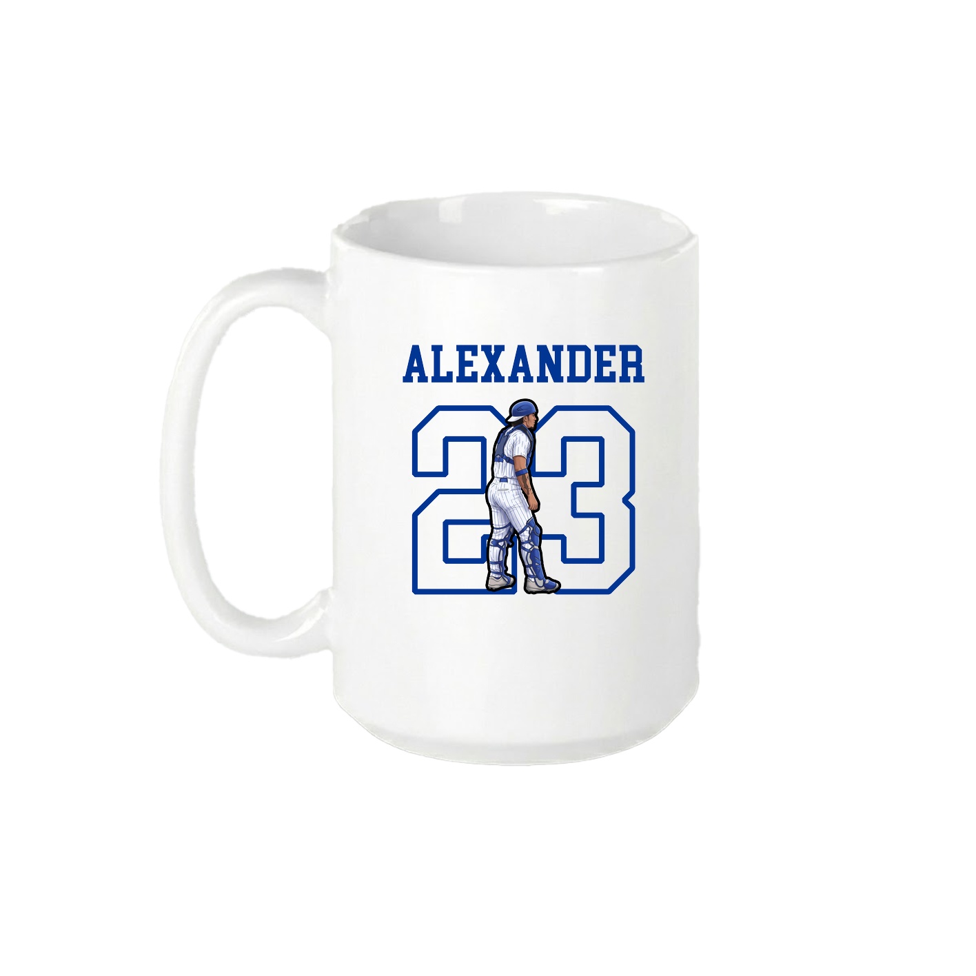 15oz Coffee Mug — Shirsey in White
