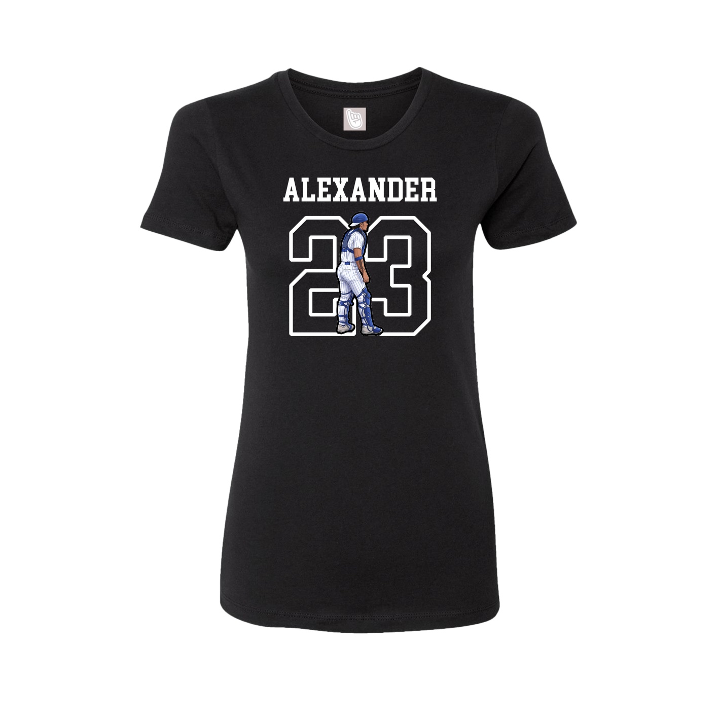 Fitted Women's Tee — Shirsey in Black