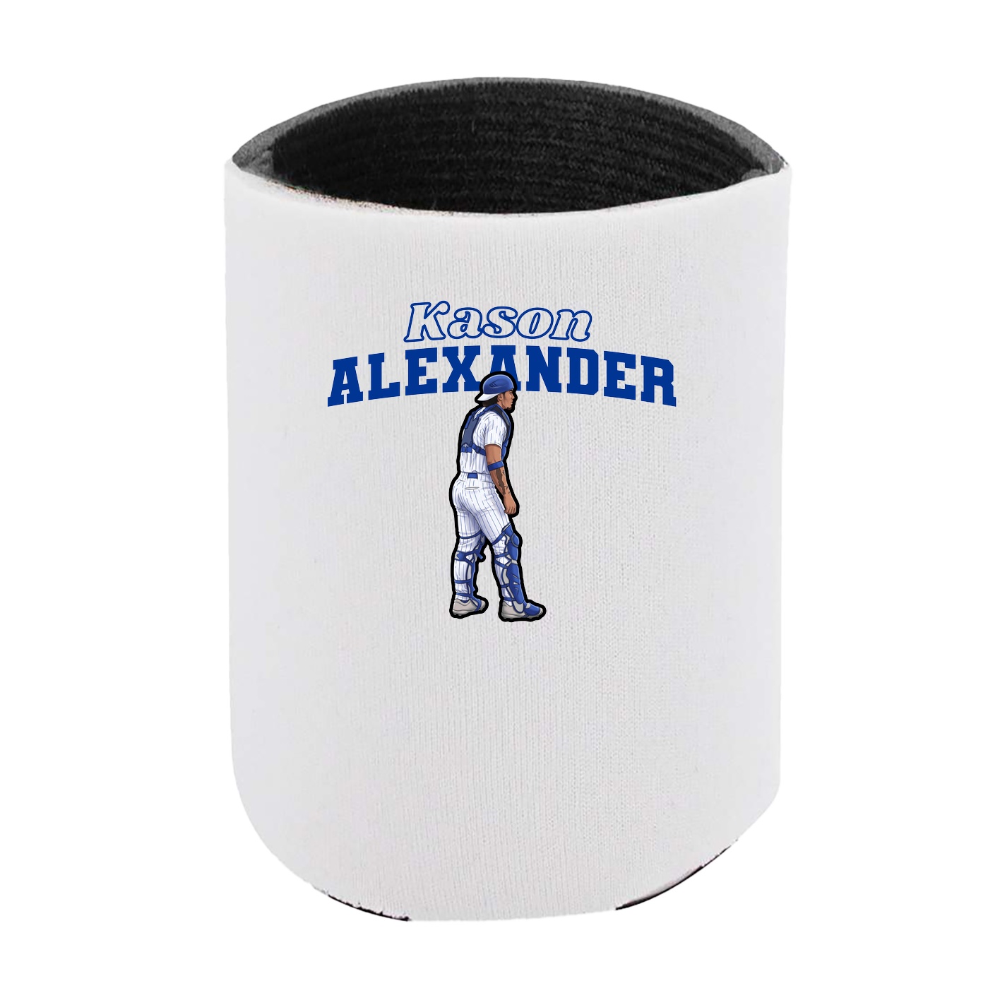 Can Holder — Name Arch in White