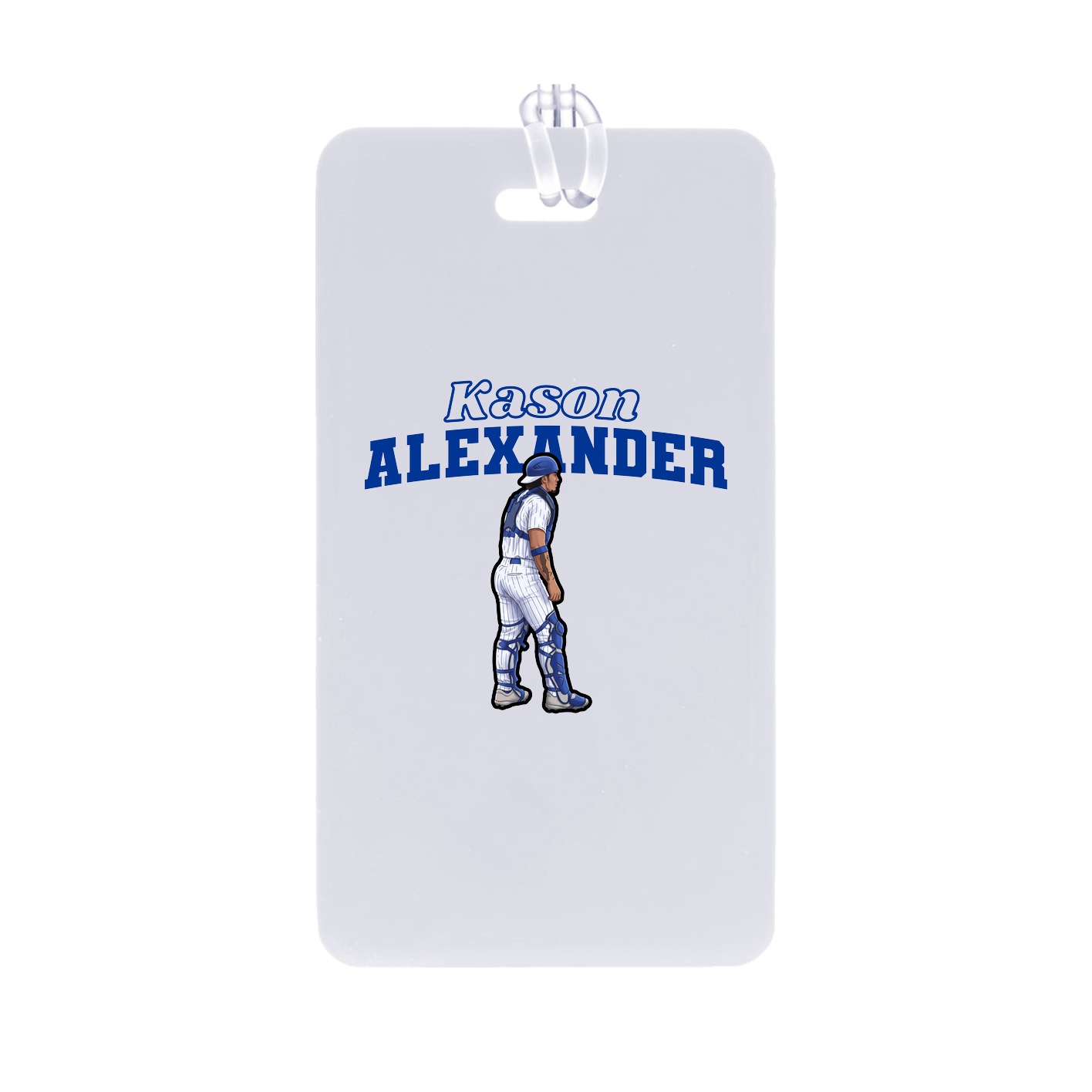 Bag Tag — Name Arch in Classic