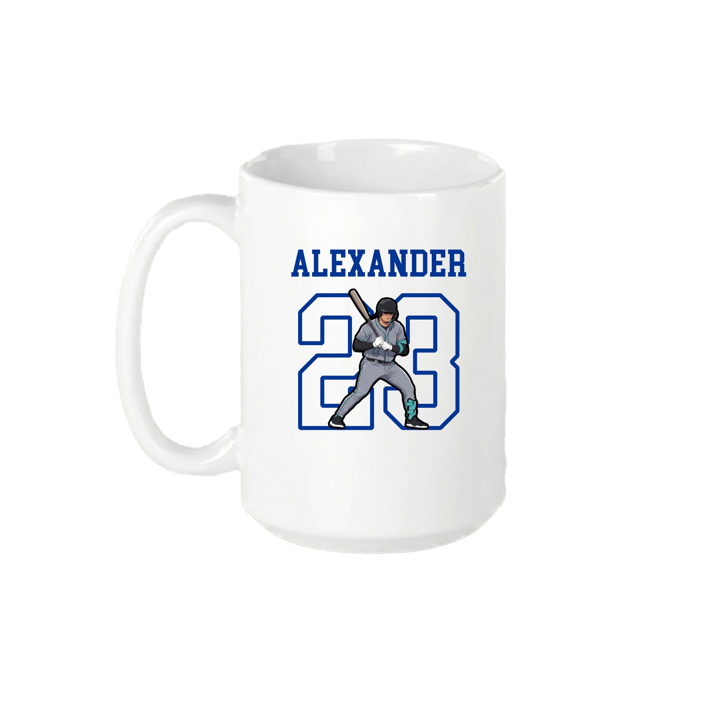 15oz Coffee Mug — Shirsey in White