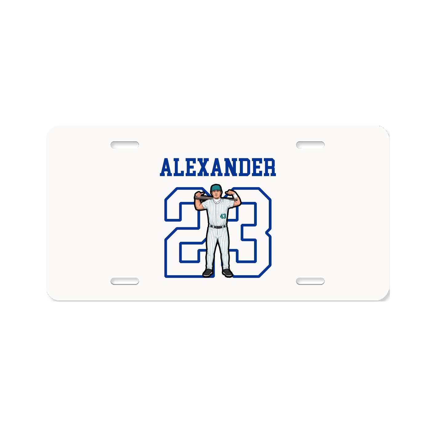 License Plate — Shirsey in Classic