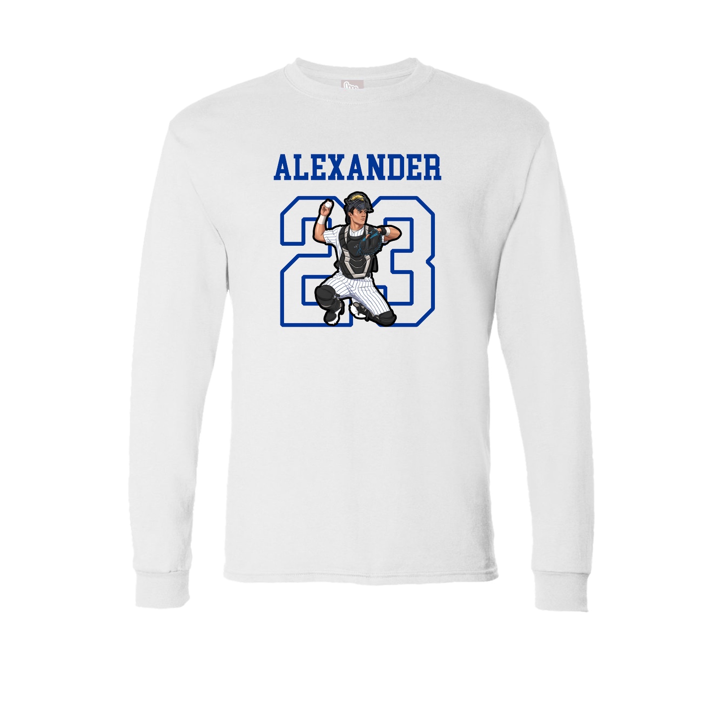 Long Sleeve Tee — Shirsey in White