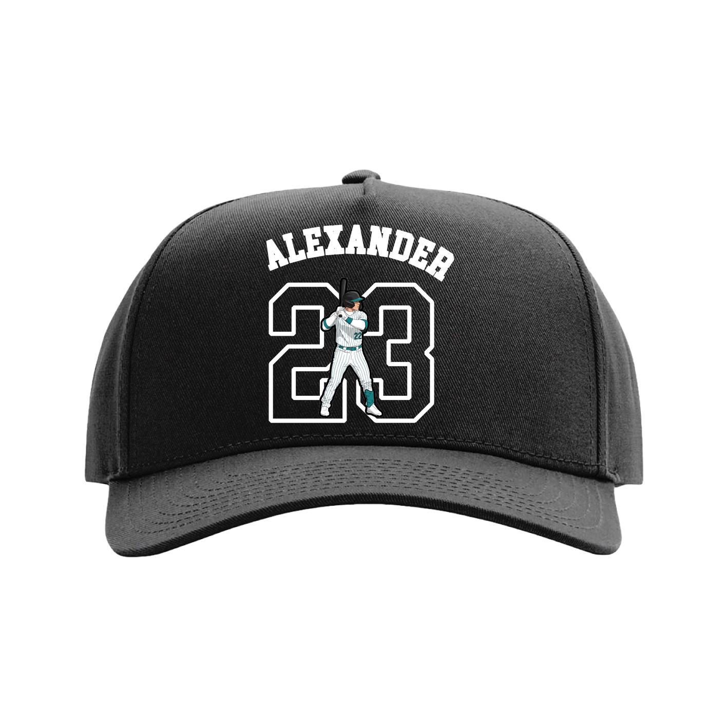 Full Fabric Five-Panel Champ Cap
