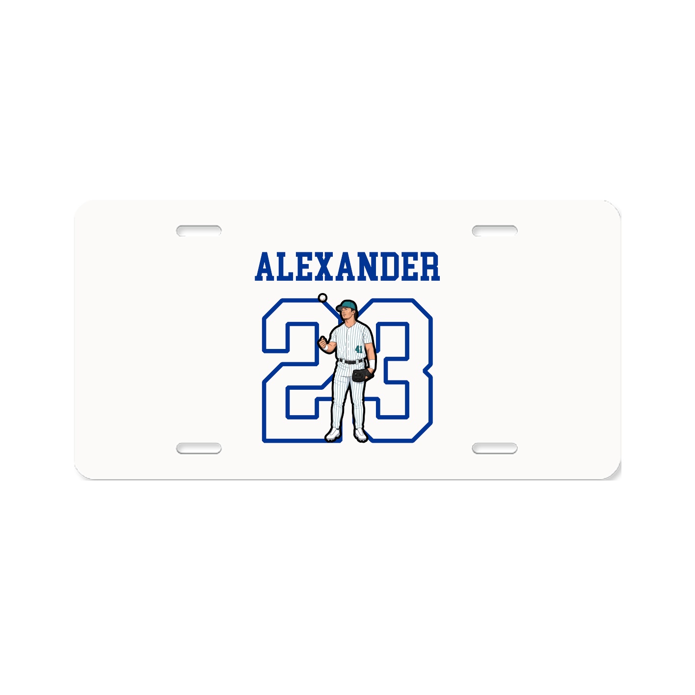License Plate — Shirsey in Classic