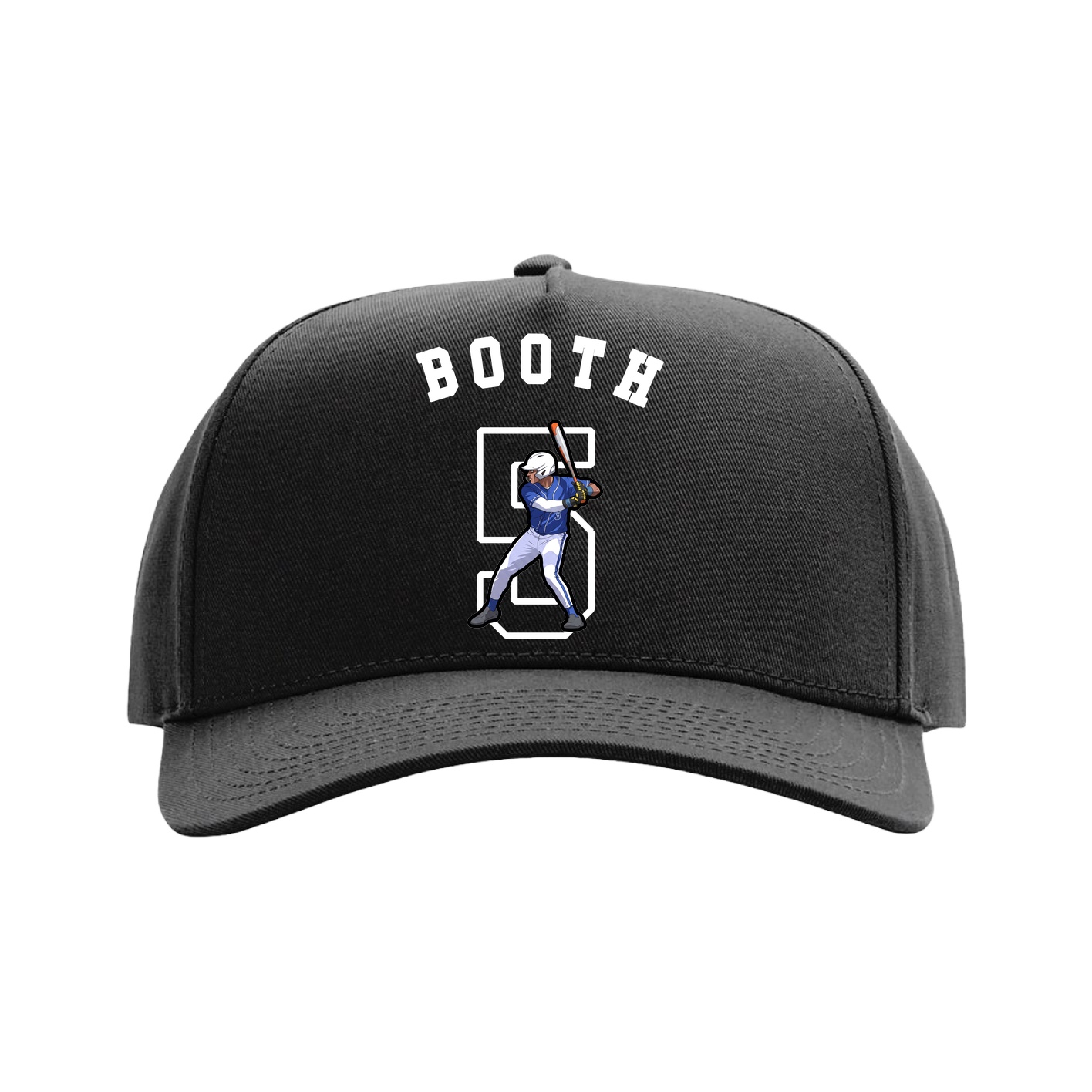 Full Fabric Five-Panel Champ Cap