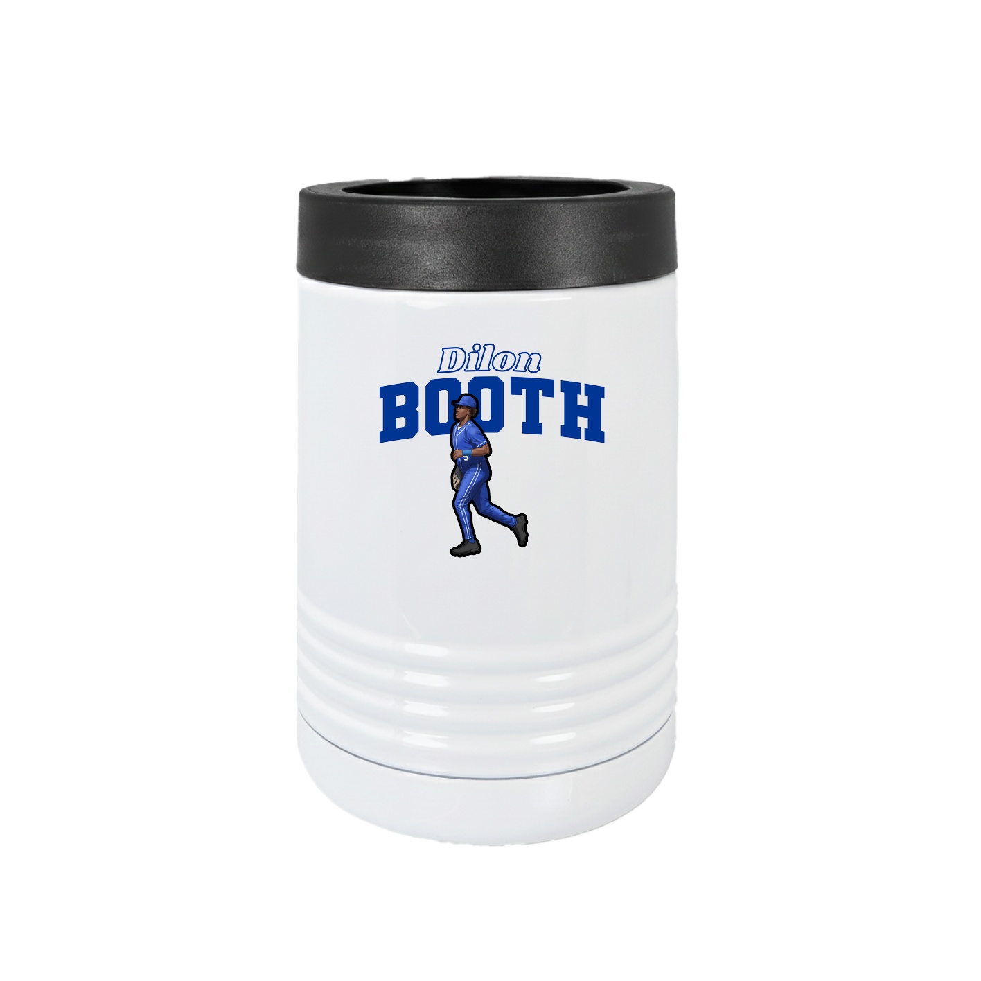Beverage Holder — Name Arch in White