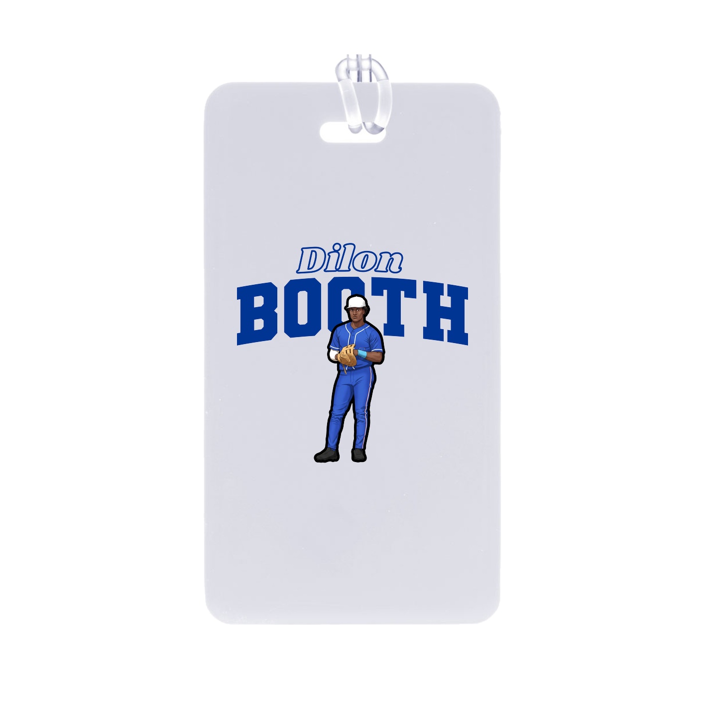 Bag Tag — Name Arch in Classic