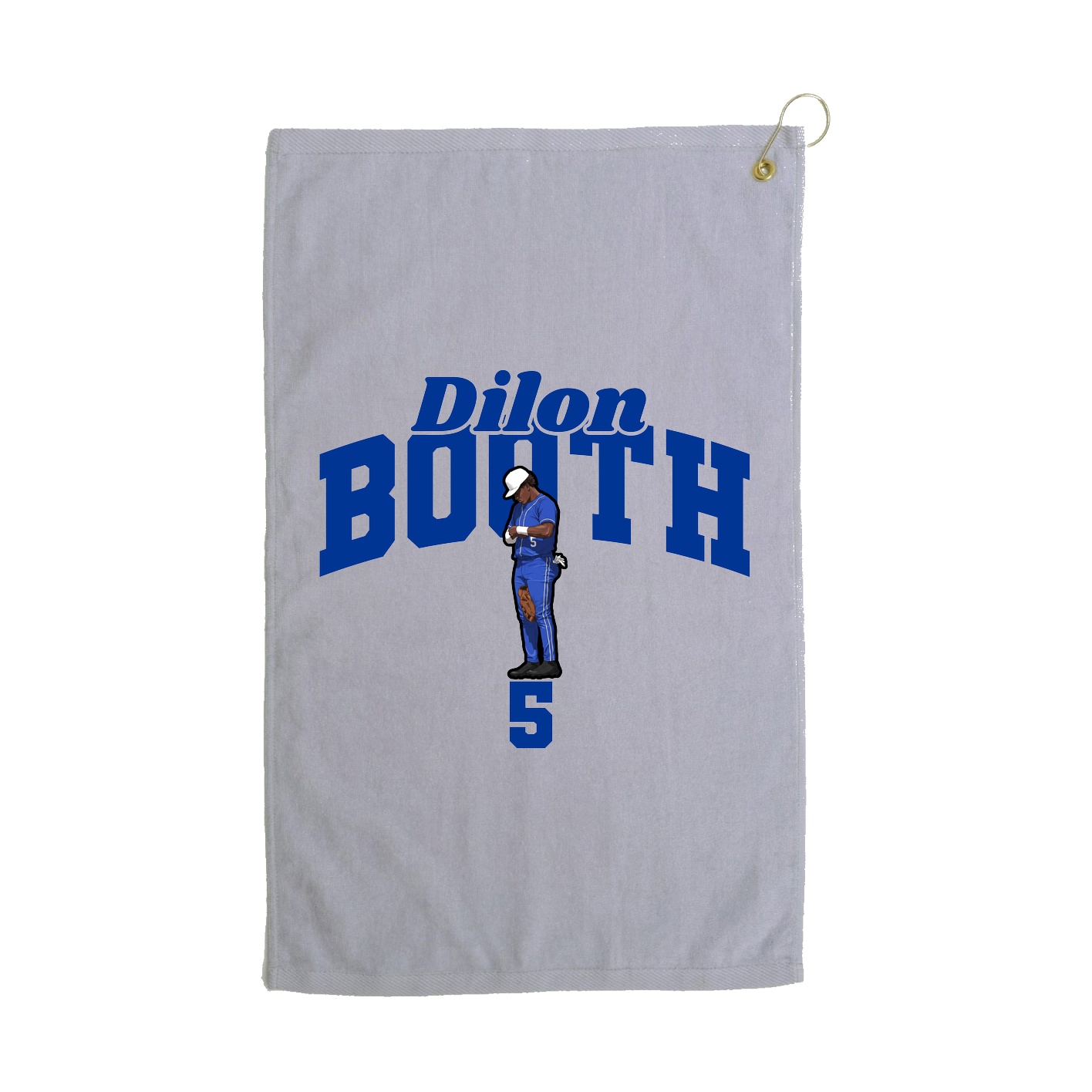 Golf Towel — Signature Arch in Grey