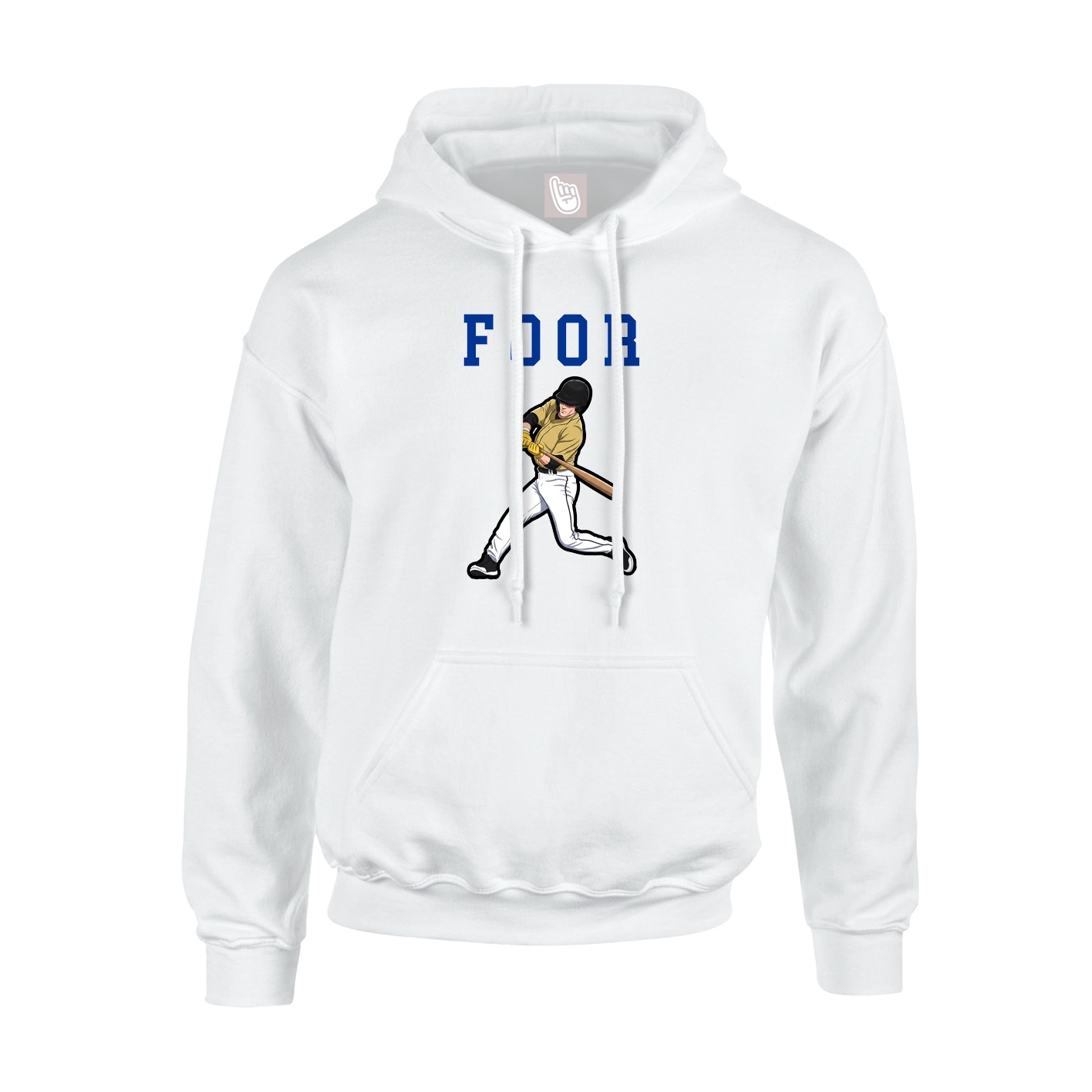 Hoodie — Shirsey in White