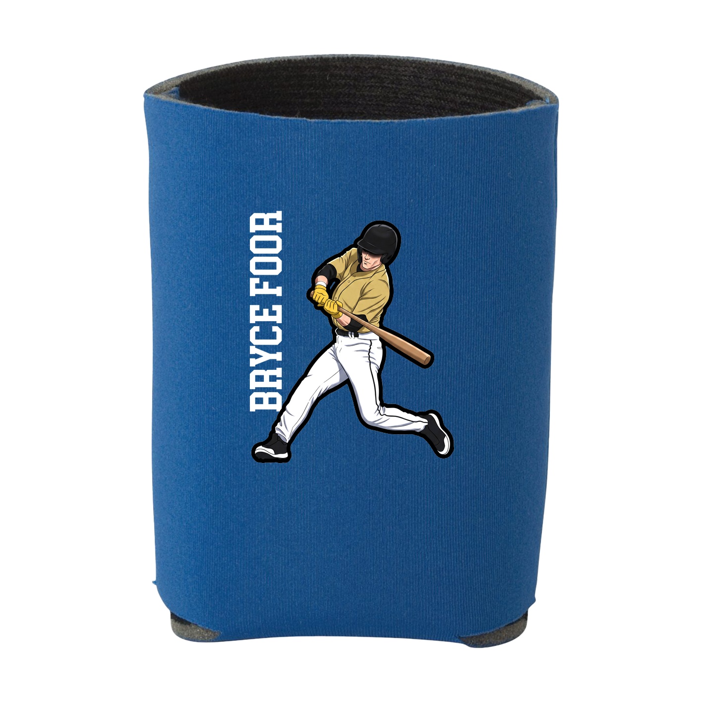 Can Holder — Name Vertical in Royal