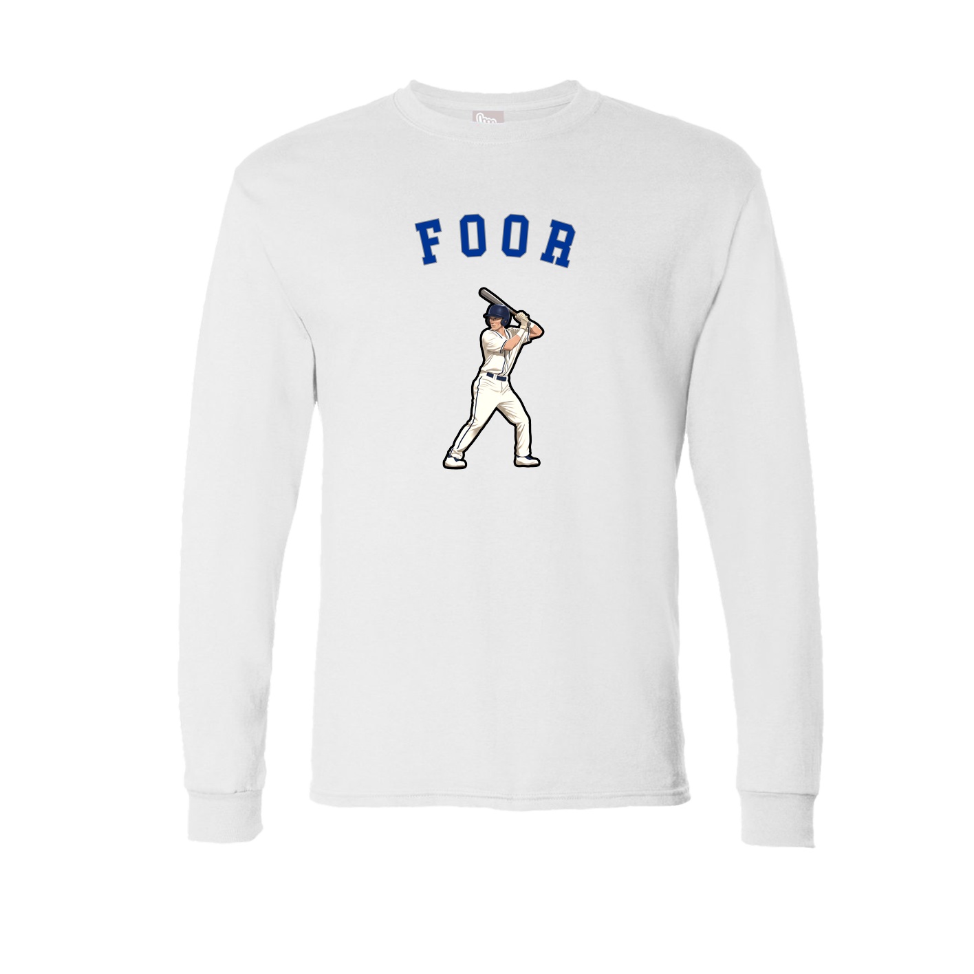 Long Sleeve Tee — Shirsey Arch in White