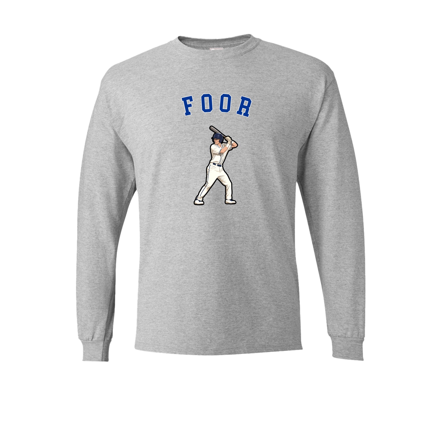 Long Sleeve Tee — Shirsey Arch in Grey