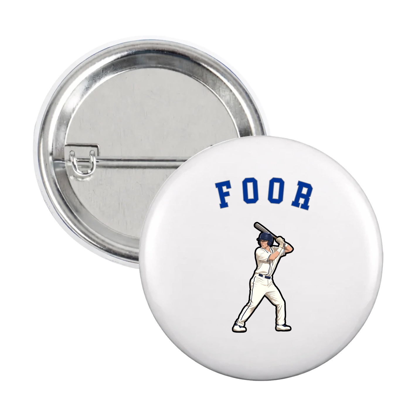 Game Day Button — Shirsey Arch in White