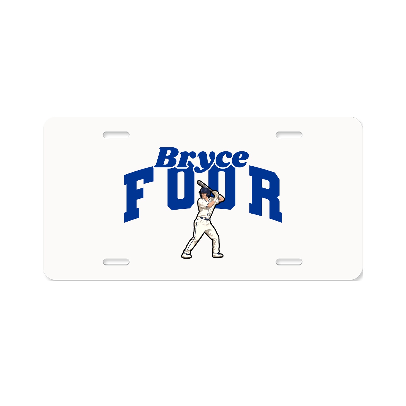 License Plate — Signature Arch in Classic