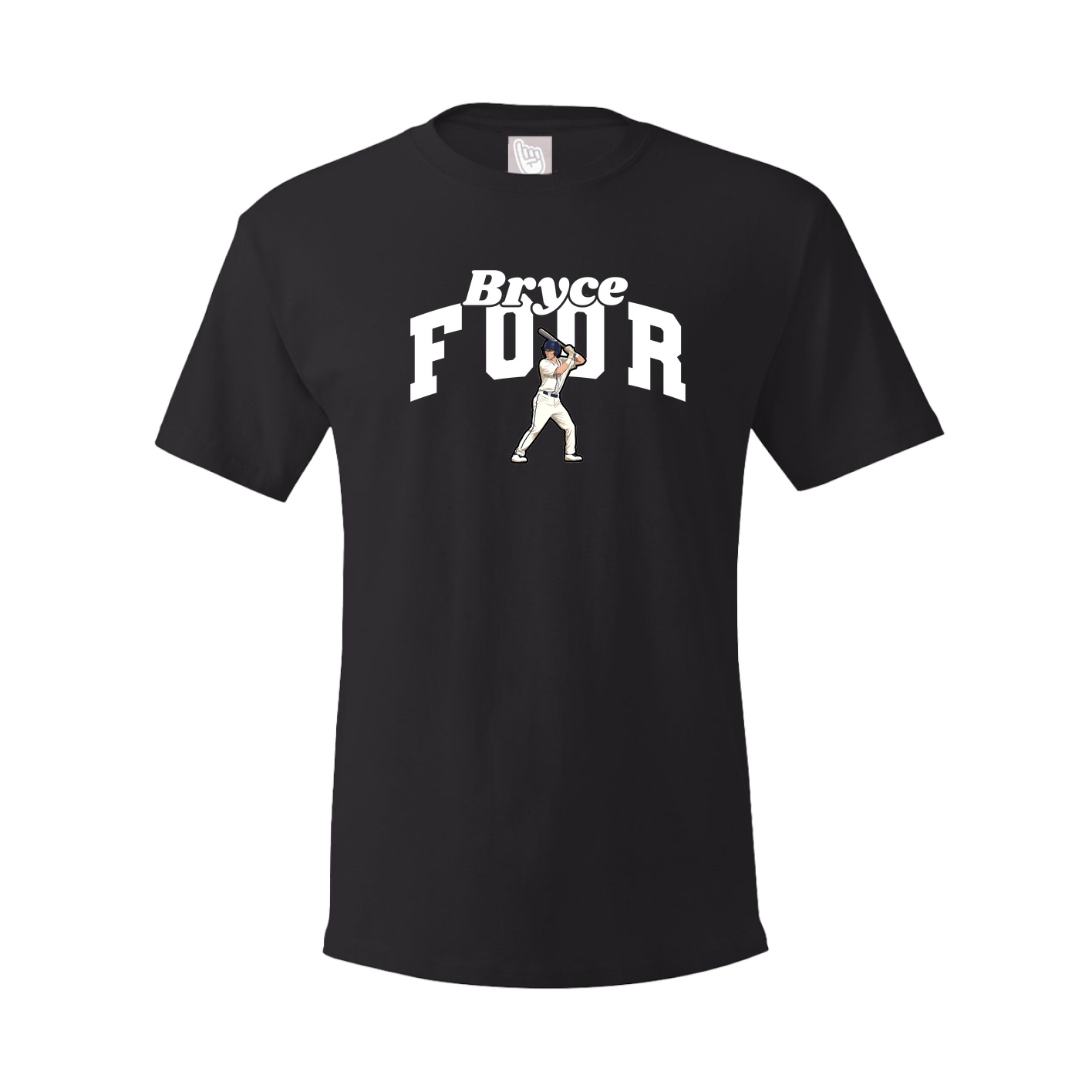 Youth Tee — Signature Arch in Black