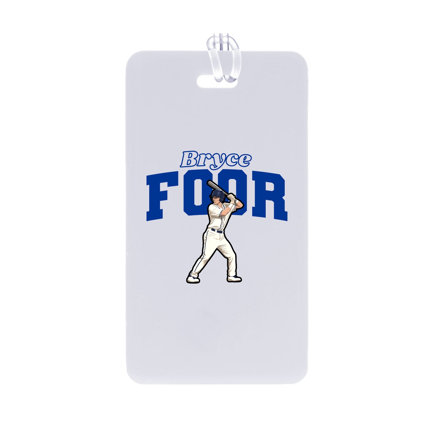 Bag Tag — Name Arch in Classic