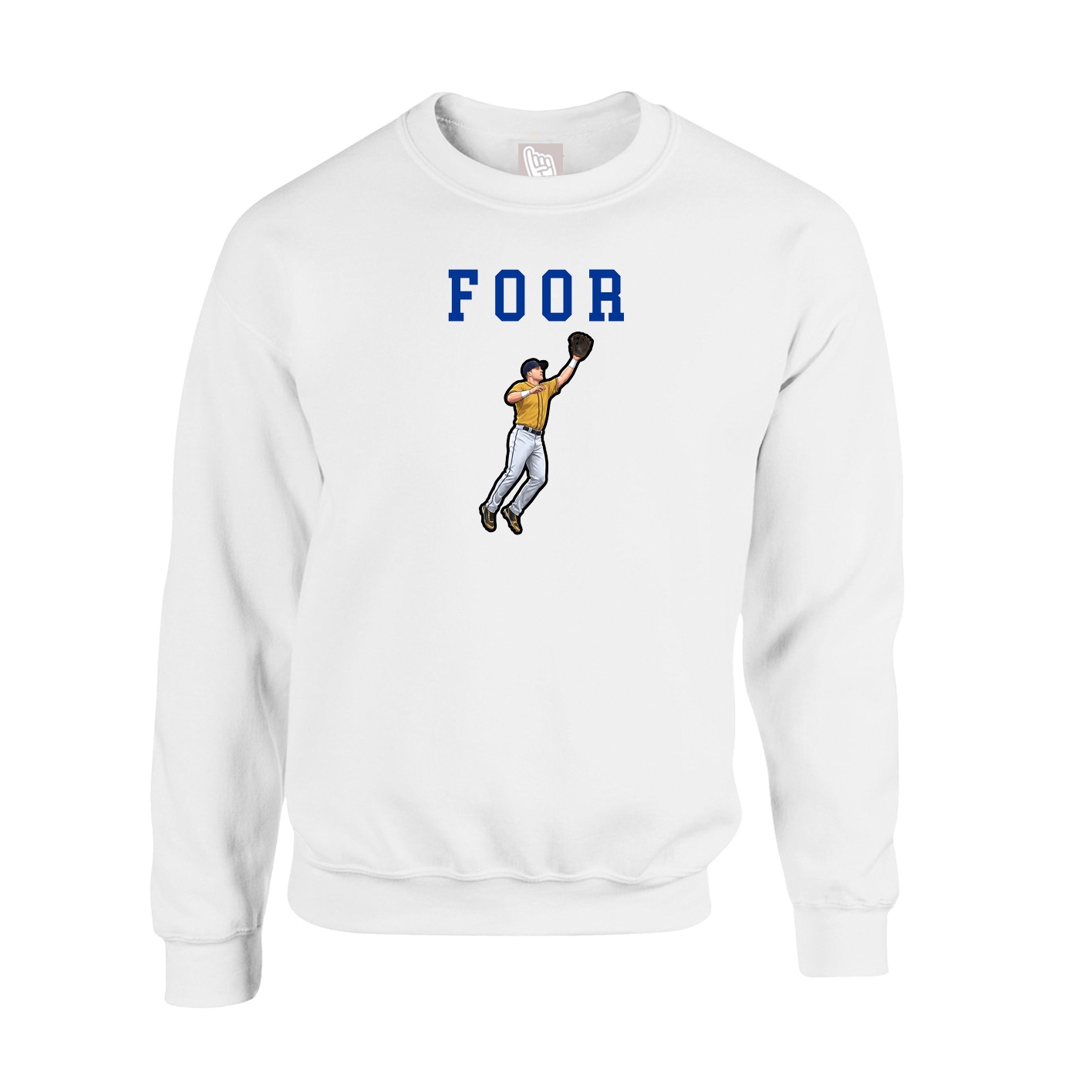 Fleece Crew — Shirsey in White