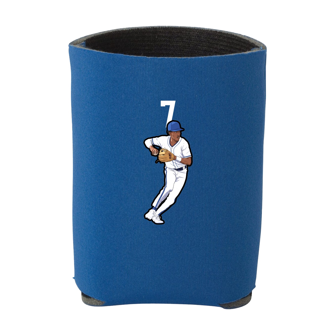Can Holder — Number Top in Royal