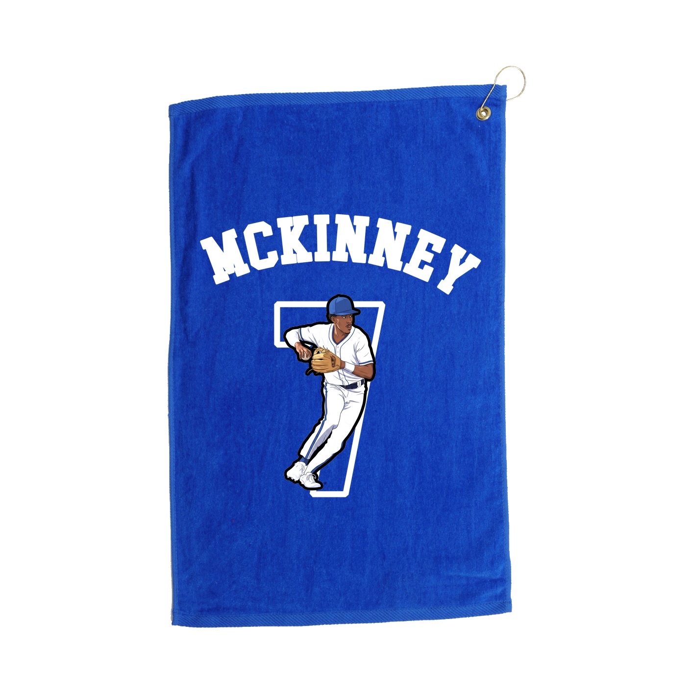 Golf Towel — Shirsey Arch in Royal