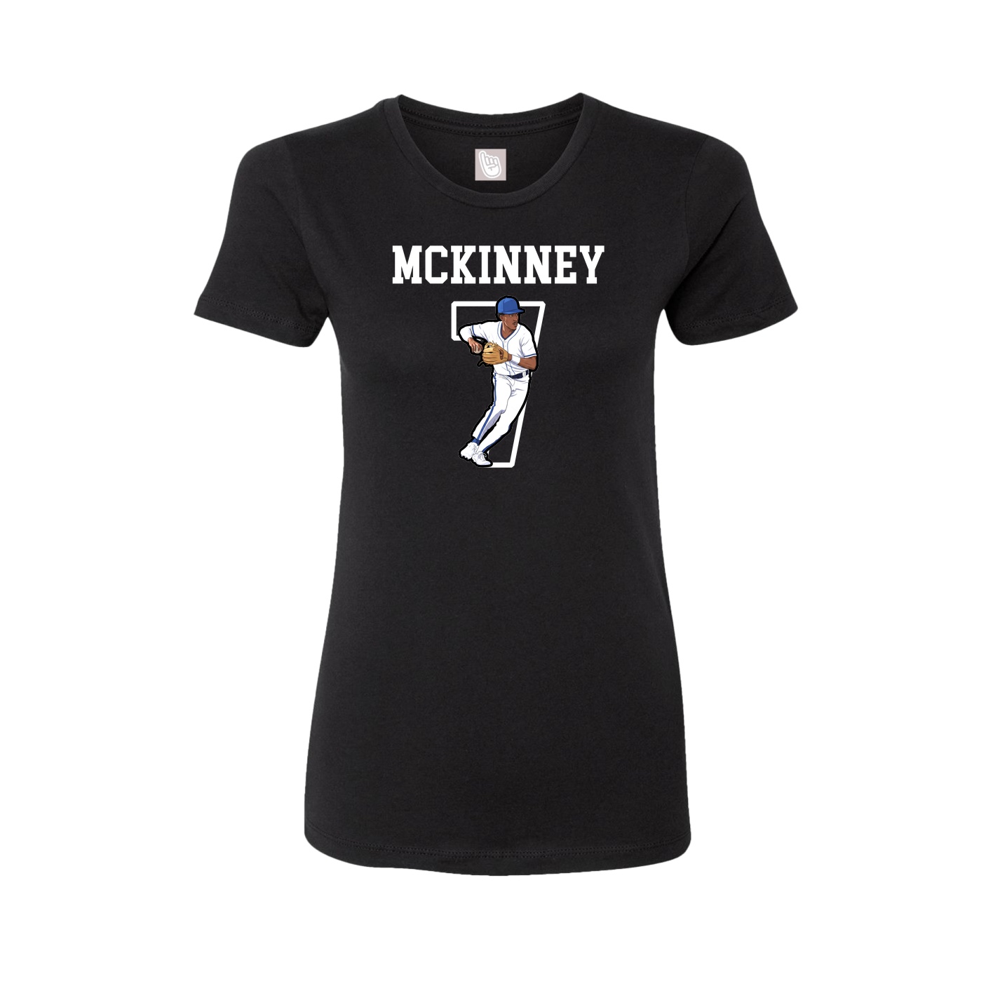 Fitted Women's Tee — Shirsey in Black