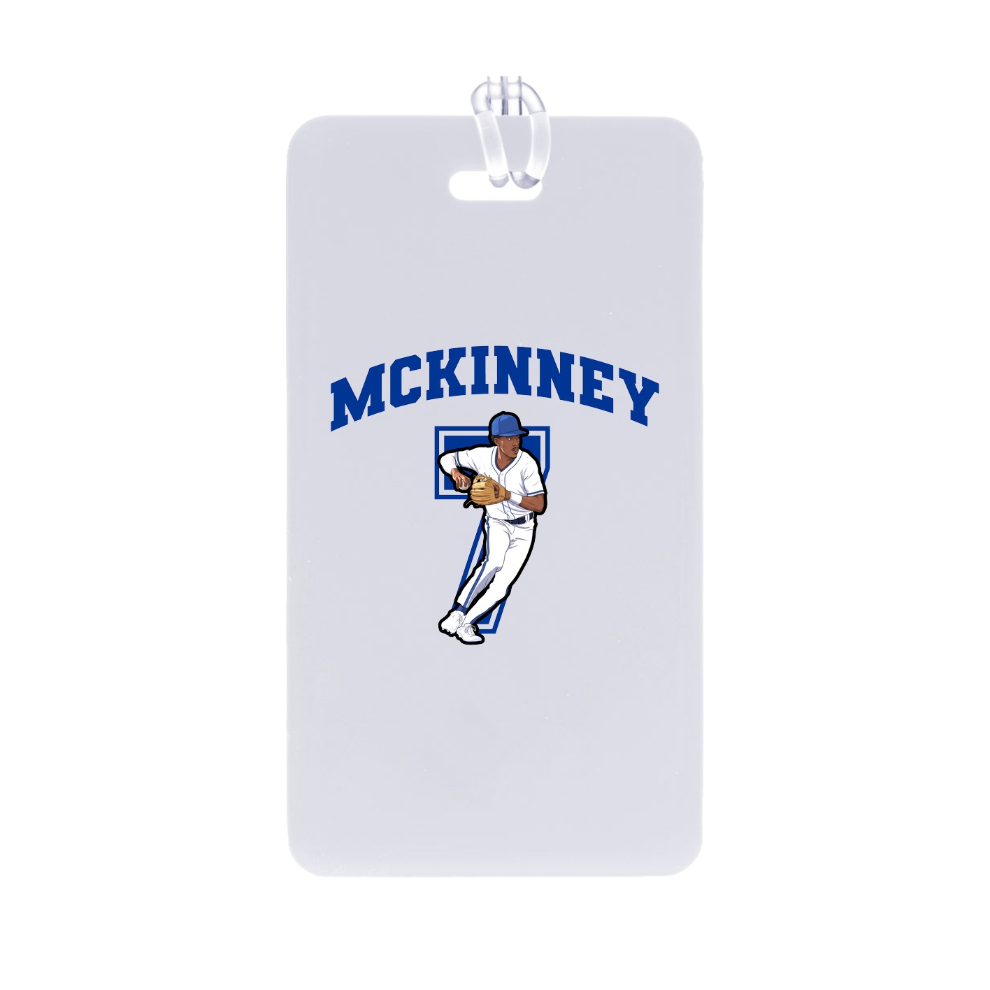 Bag Tag — Number in Classic