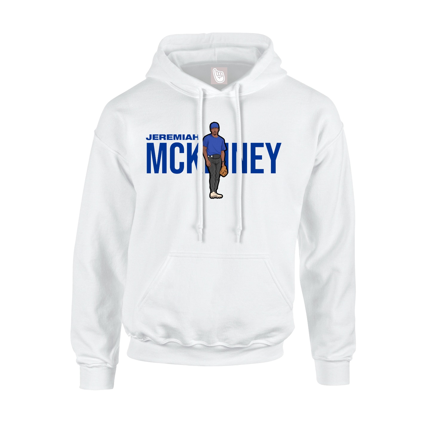 Hoodie — Player Name in White