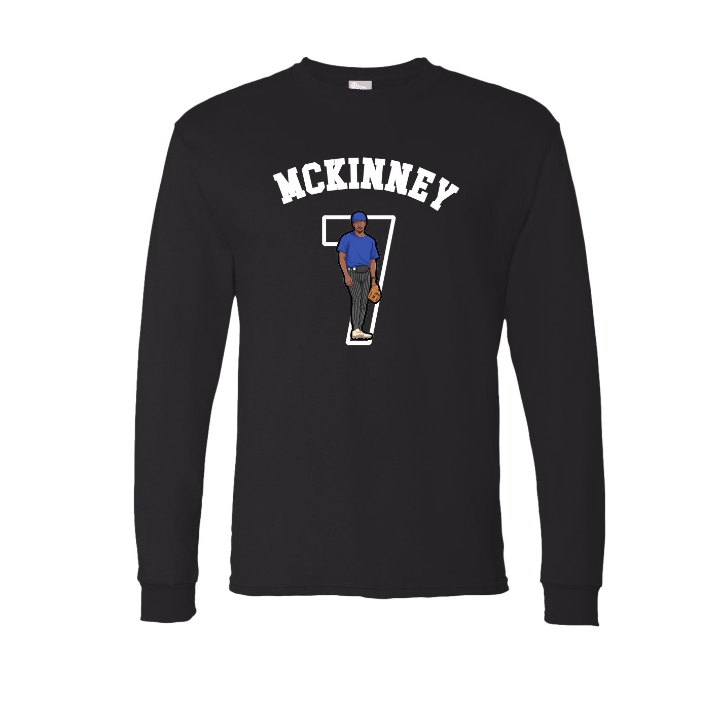 Long Sleeve Tee — Shirsey Arch in Black