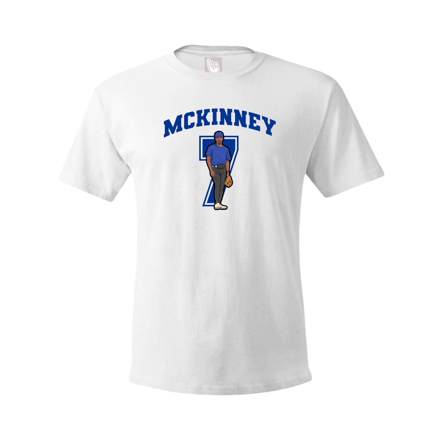 Tee — Number in White