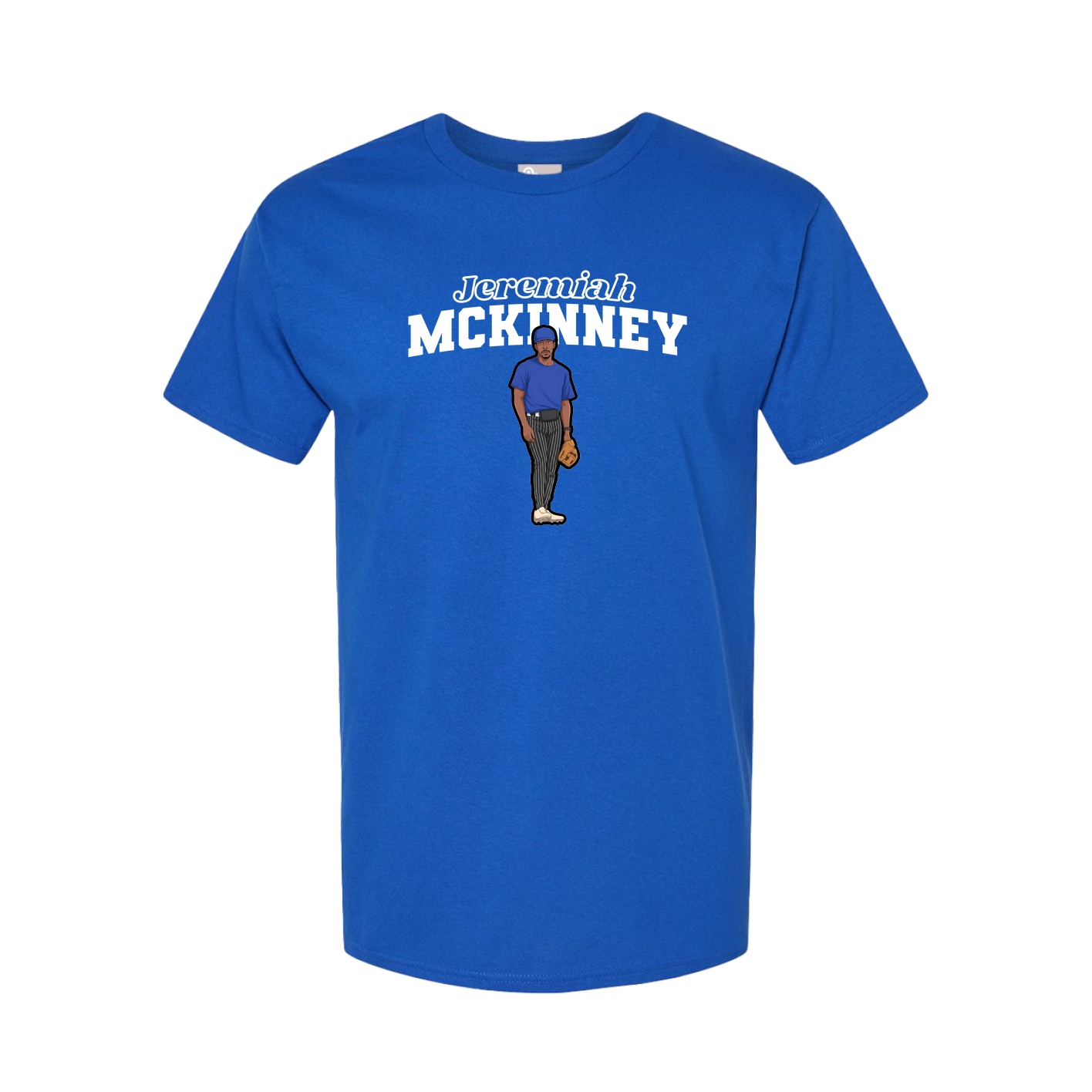 Tee — Name Arch in Royal