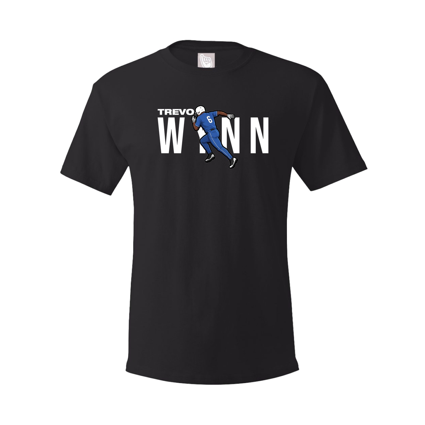 Youth Tee — Player Name in Black