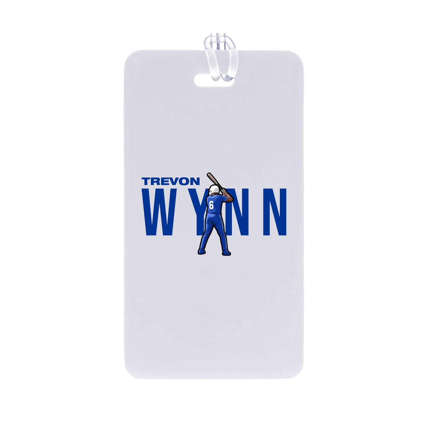 Bag Tag — Player Name in Classic