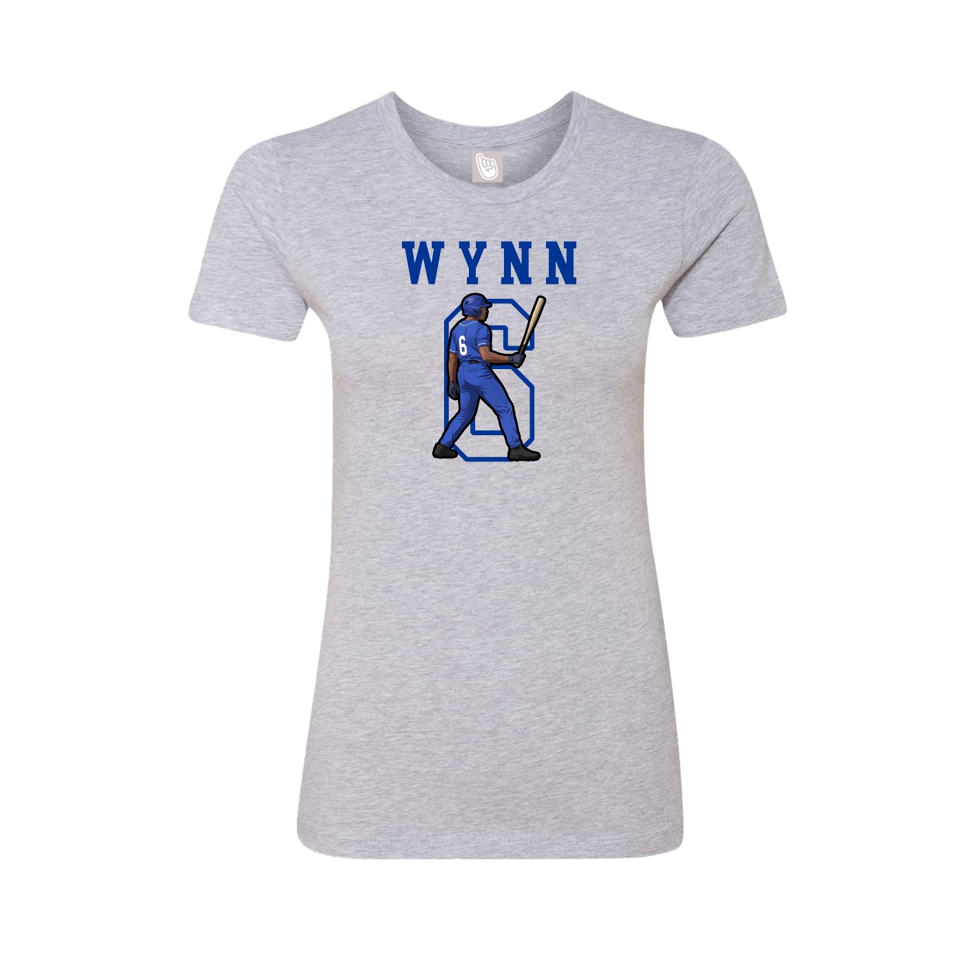 Fitted Women's Tee — Shirsey in Grey