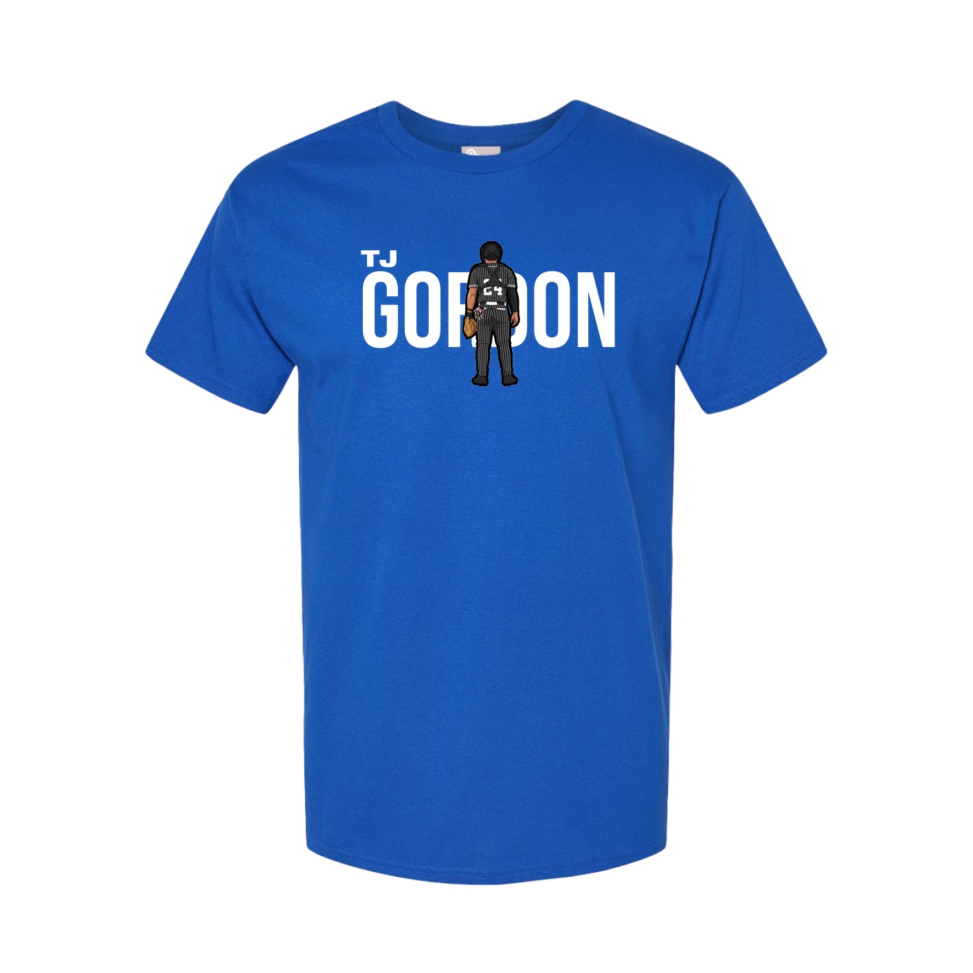Youth Tee — Player Name in Royal