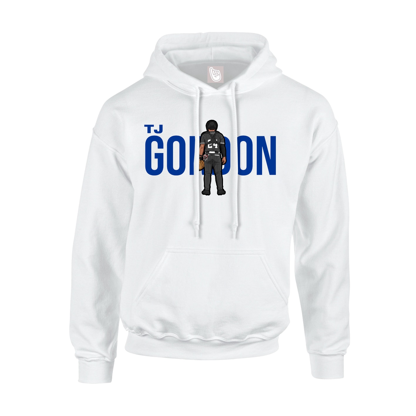 Hoodie — Player Name in White