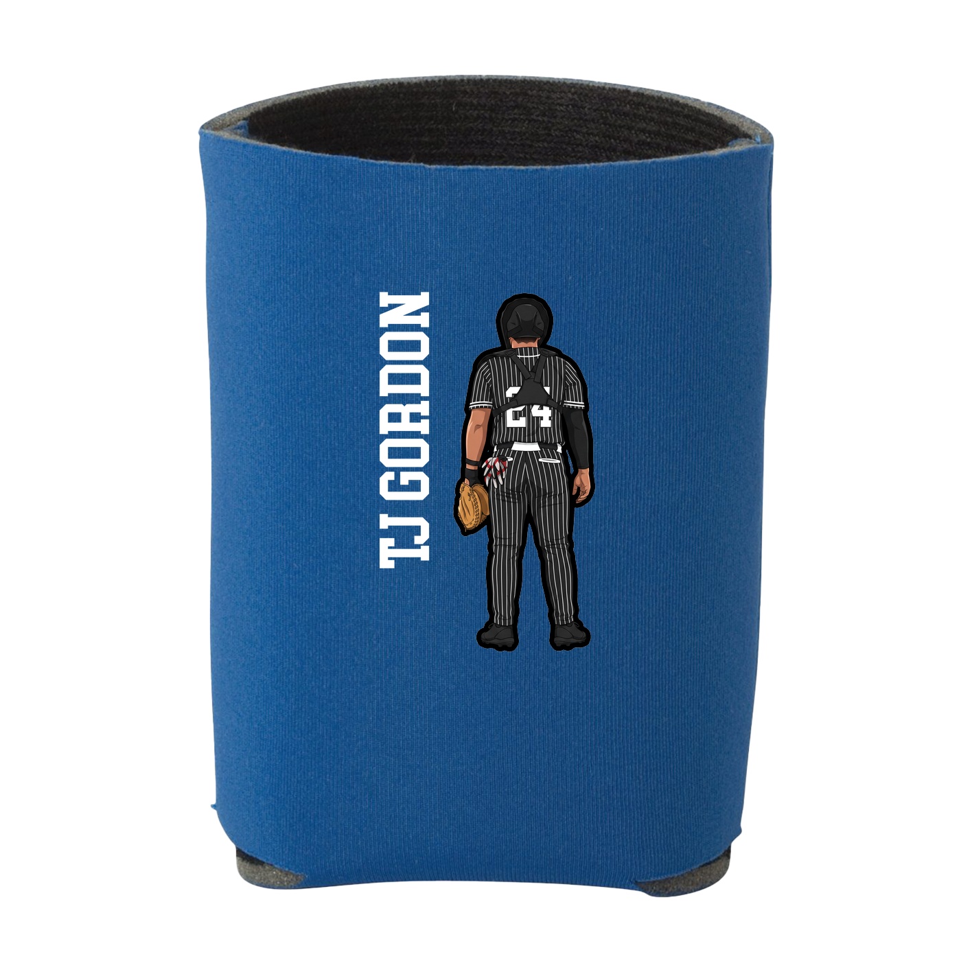 Can Holder — Name Vertical in Royal