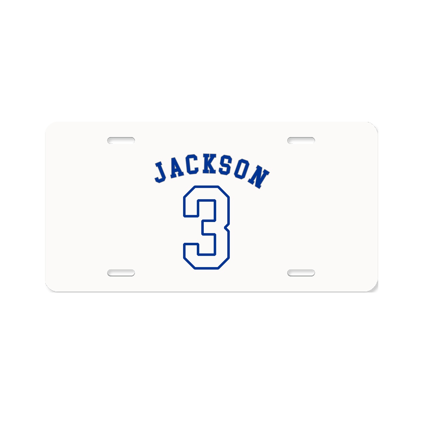 License Plate — Shirsey Arch in Classic