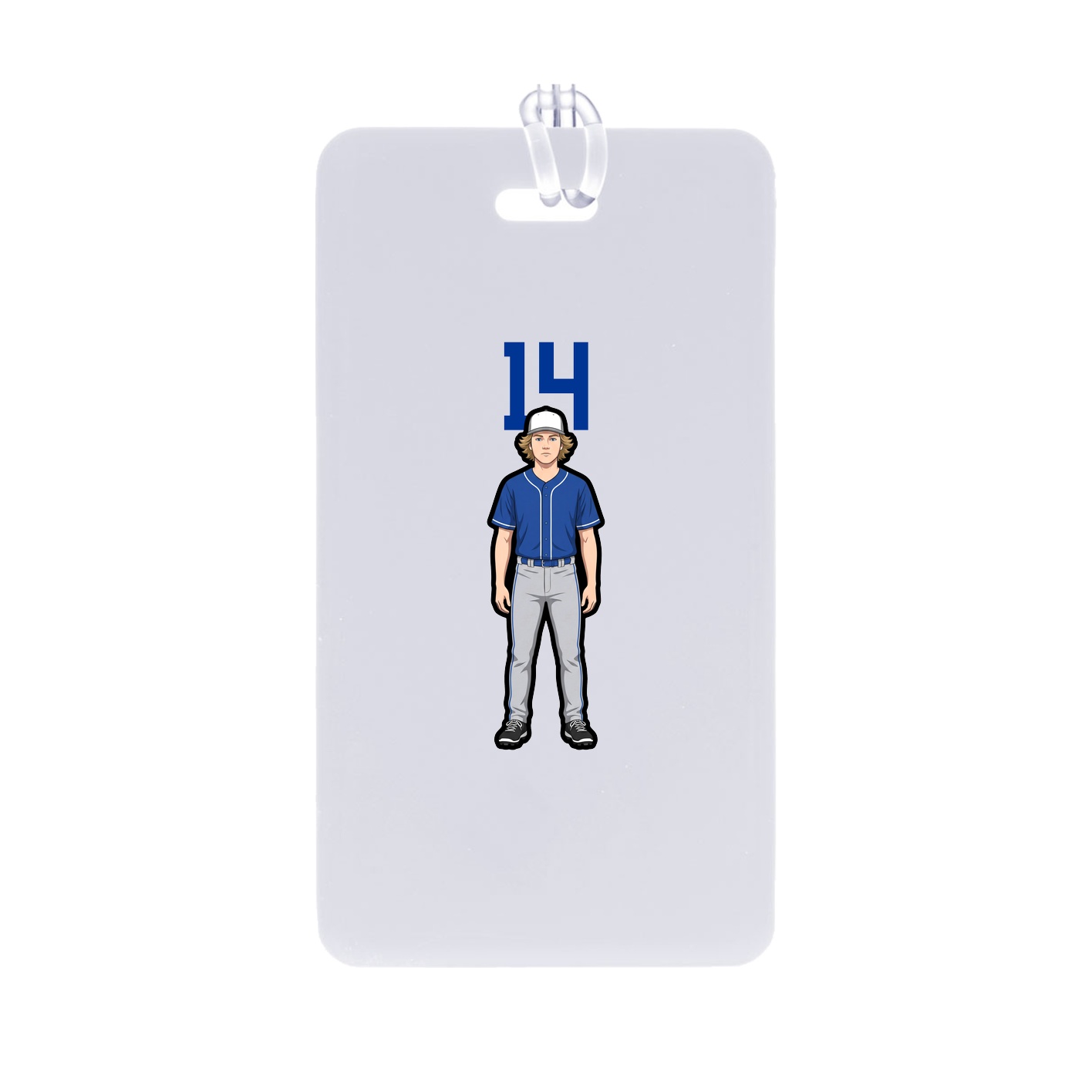 Bag Tag — Number Top in Classic