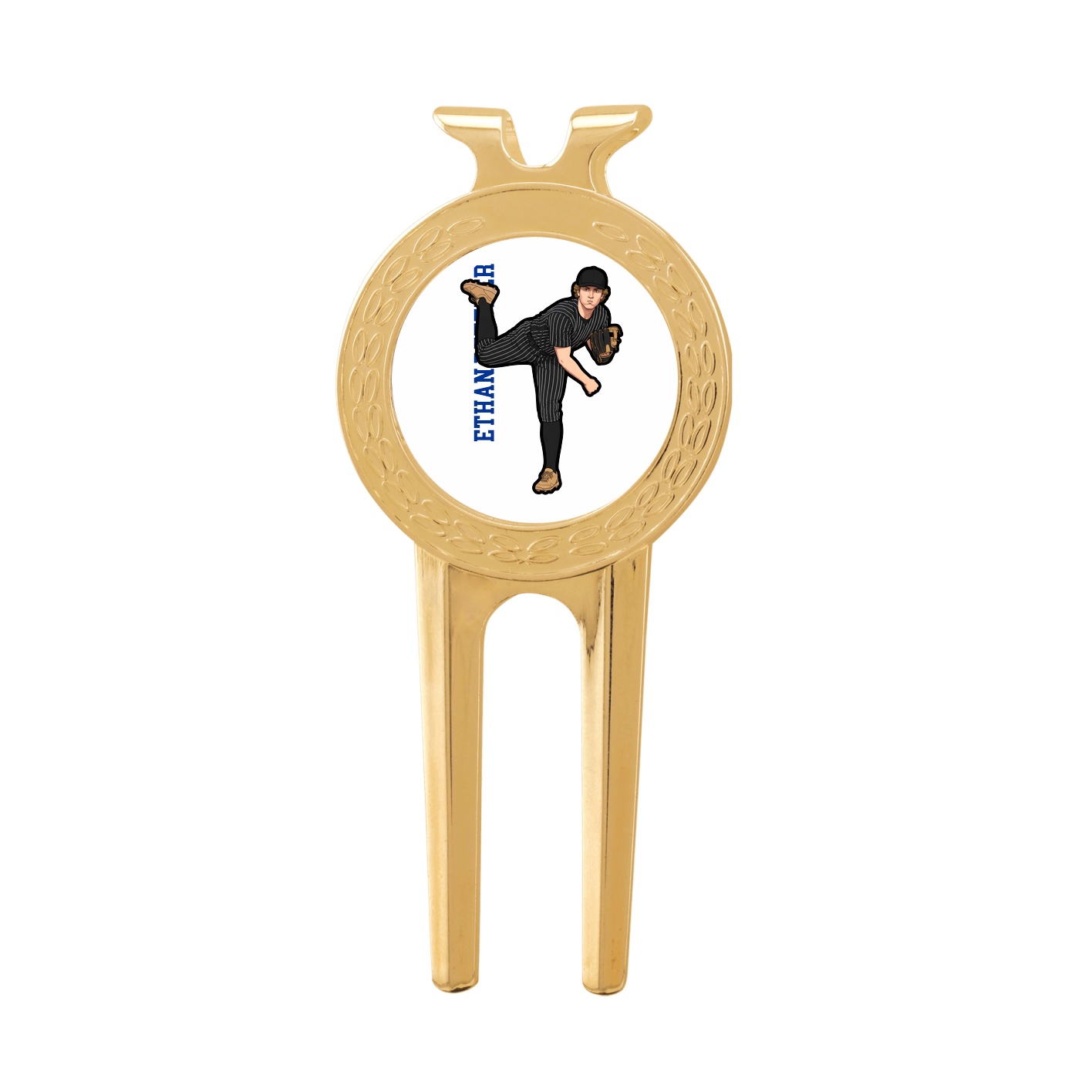 Divot Tool with Ball Marker — Name Vertical in Classic