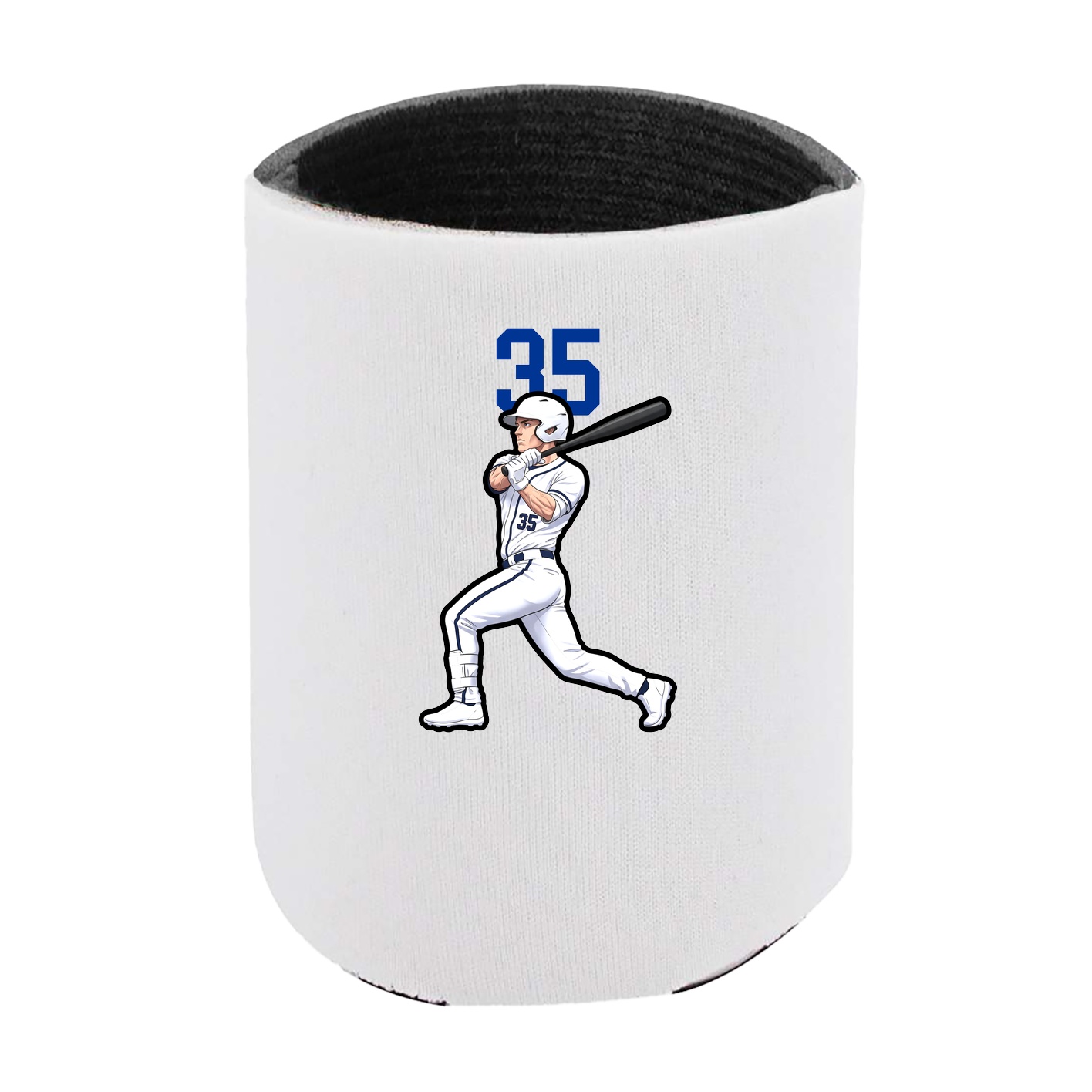 Can Holder — Number Top in White